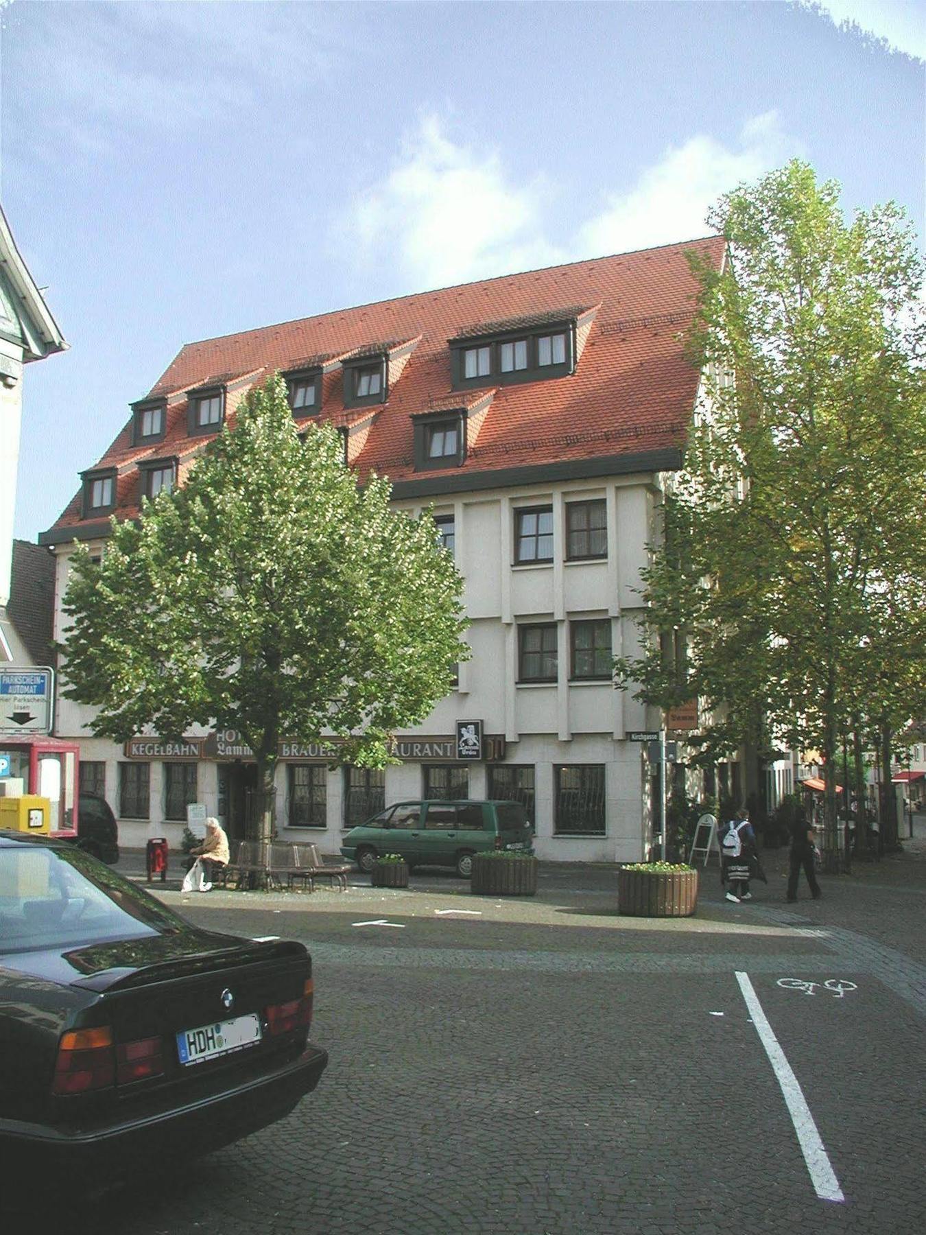 Hotel Und Restaurant Lamm Гинген ан дер Бренц Екстериор снимка