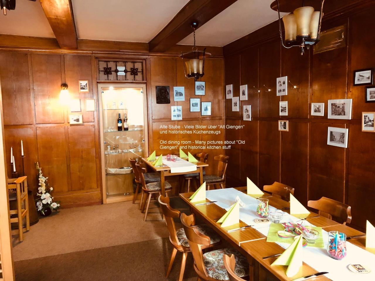 Hotel Und Restaurant Lamm Гинген ан дер Бренц Екстериор снимка