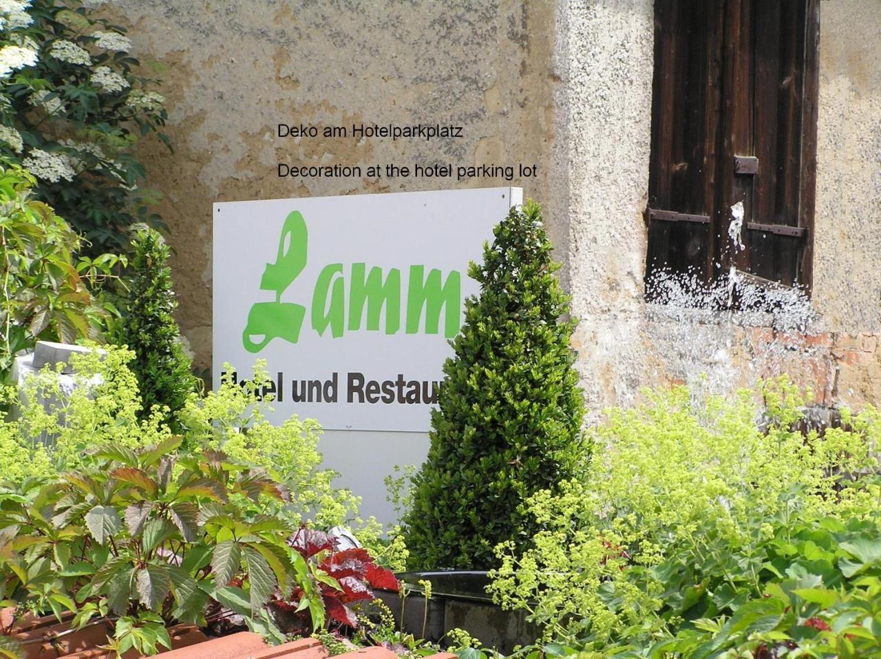 Hotel Und Restaurant Lamm Гинген ан дер Бренц Екстериор снимка
